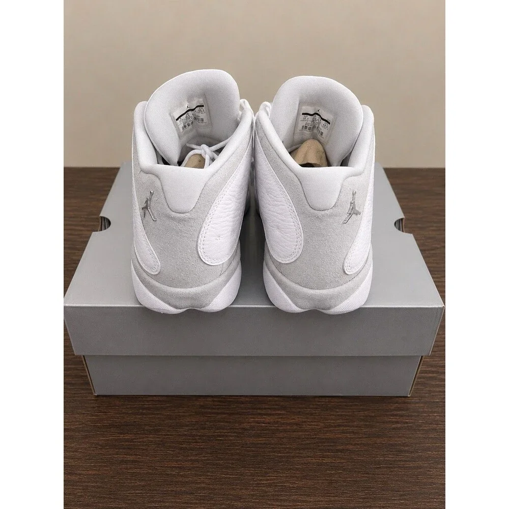 Jordan Air Jordan 13 Retro Low Pure Money 310810-100 White/Metallic Silver
